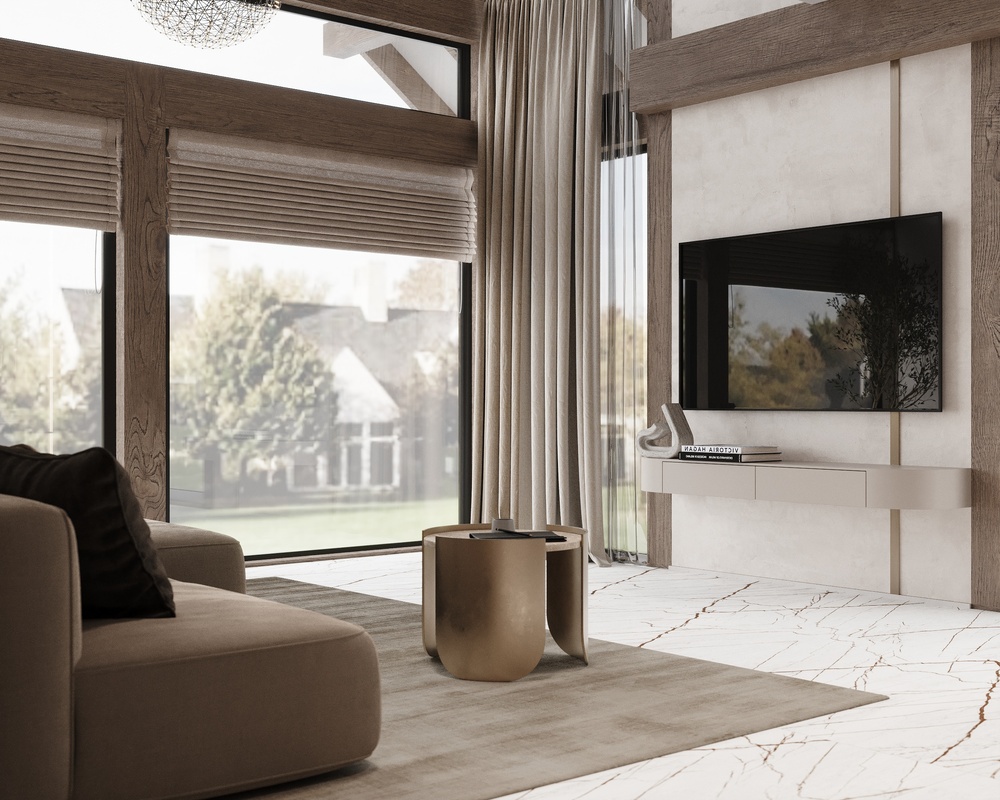 дом в стиле шале