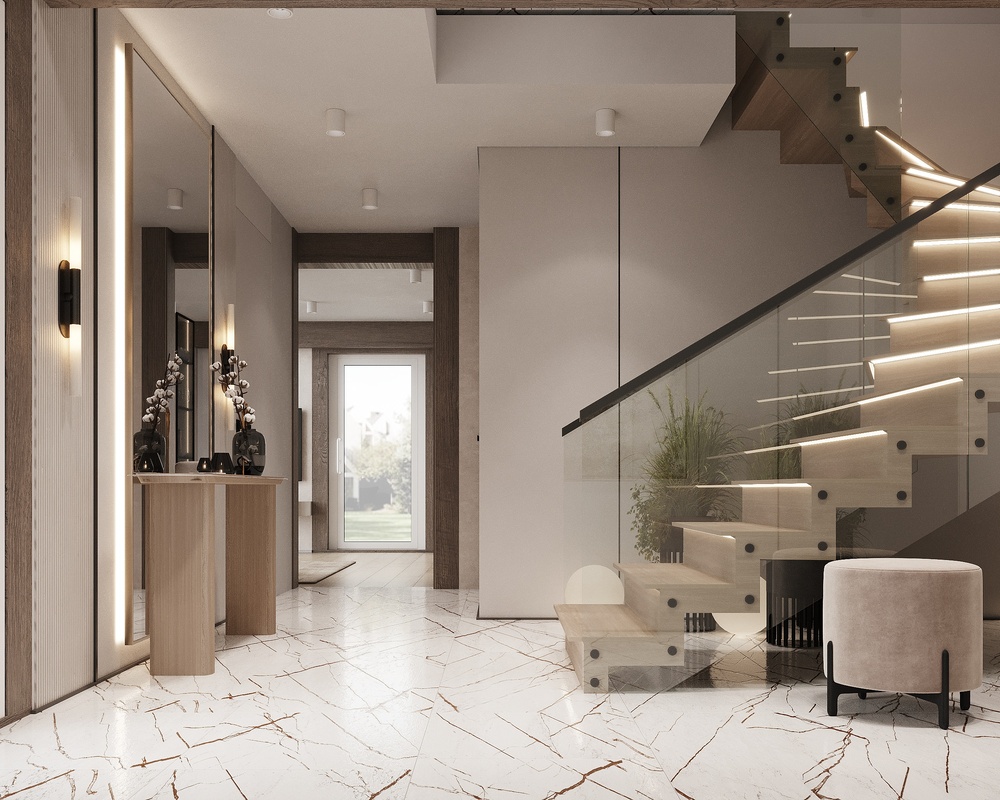 дом в стиле шале