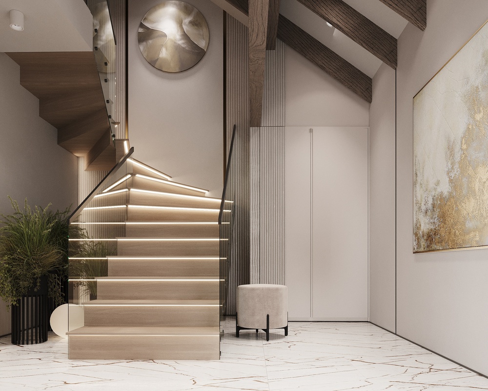 дом в стиле шале