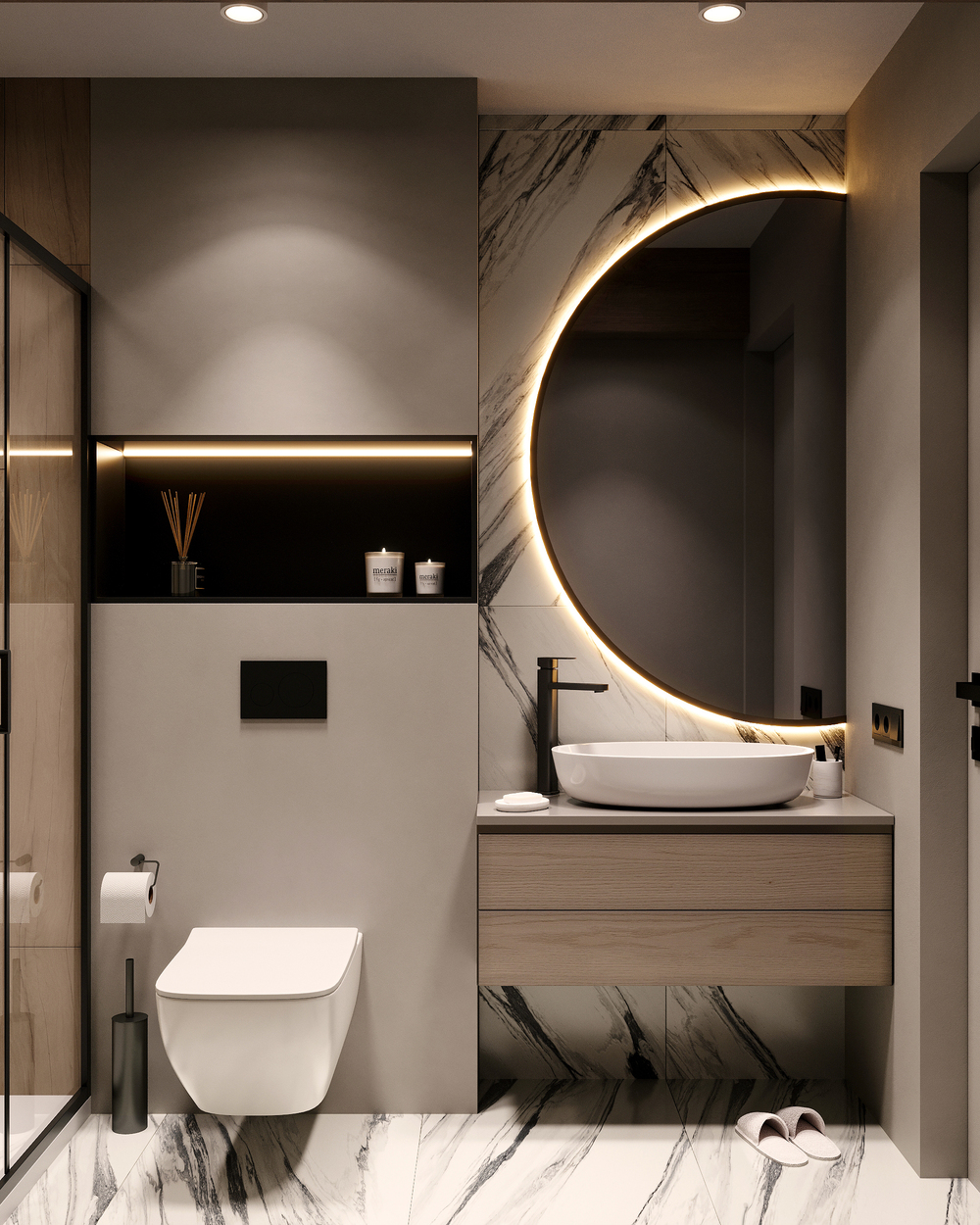 дом в стиле шале